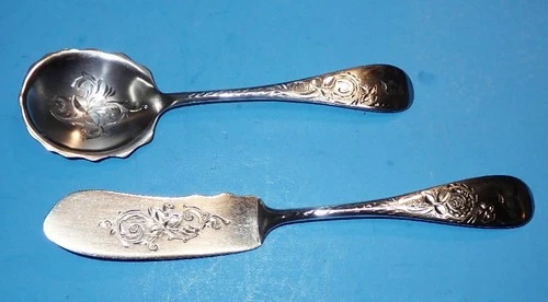 Sterling Silver Spoon & Butter knife