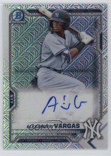 2021 Bowman Mega Box Chrome Mojo Auto Alexander Vargas #BMA-AVA Auto 1c47