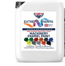5/10/20L HEAVY DUTY, ANTI CORROSION/RUST MACHINERY ENAMEL PAINT, VARIOUS COLOURS