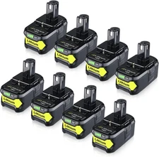 PACK 8.0Ah 18V Lithium-Ion For RYOBI P108 P105 One Plus High Capacity Battery