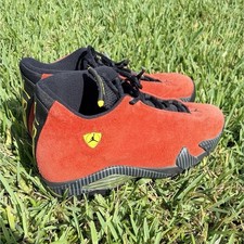 Jordan Air Jordan 14 Retro Ferrari Suede Challenge Red/Black 2014 654459-670