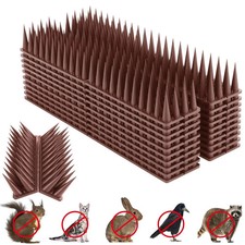 9 Pack Bird Spikes for Squirrel Raccoon Pigeo...