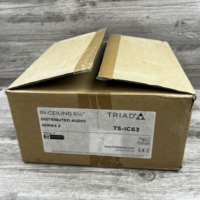 Triad TS-IC63 Distributed Audio Series 3 In-Ceiling 6.5'' Speaker Open-Box