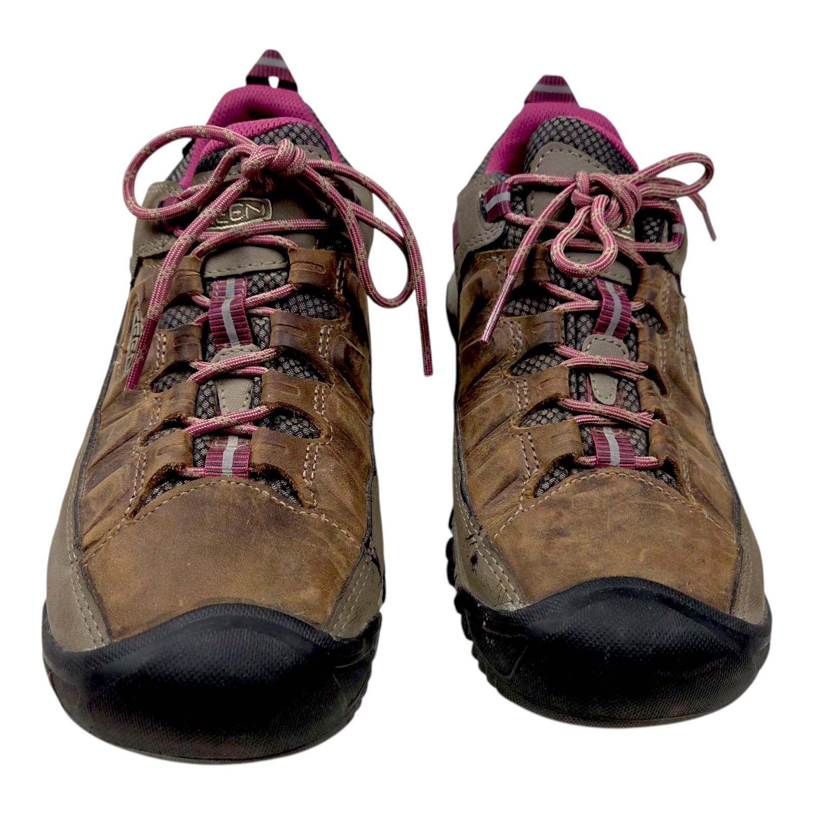 Scarpa da trekking KEEN Targhee III bassa impermeabile bianca boysenberry donna 10