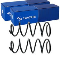 2X Sachs Fahrwerksfedern Vorne Passend FÜR CitroËN C8 Fiat Ulysse Lancia Phedra