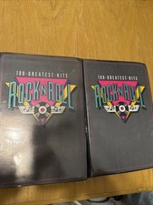 100 Greatest Hits - Rock N Roll Cassette Tape Sets -  1 - 14 