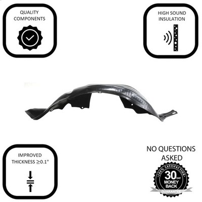 Fender Liner Driver Side for Ford Mustang 1999-2004 FO1250111