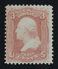 CKStamps: US Stamps Collection Scott#65 3c Washington Mint H OG