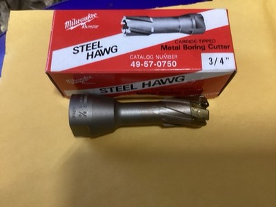 Milwaukee 49-57-0750  3/4 in. Threaded Steel Hawg Cutter