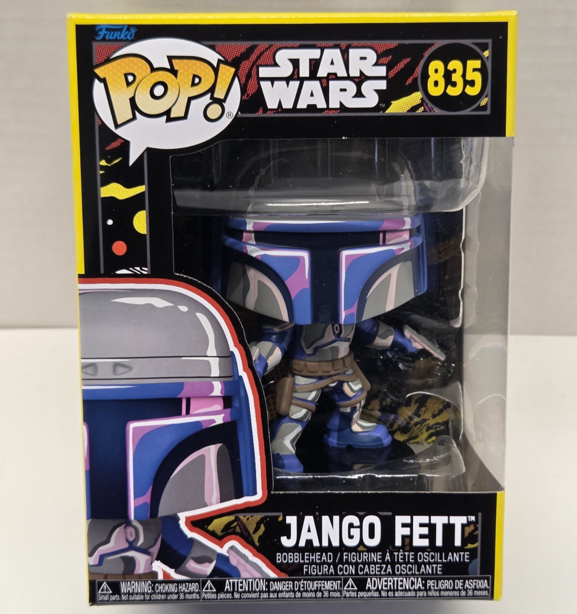 JANGO FETT - Star Wars Retro Funko POP! #835 Bobblehead Figure NEW