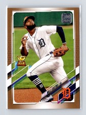 2021 Topps Gold #339 Willi Castro Detroit Tigers #/2021
