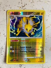 JOLTEON LV. 43 RISING RIVALS 26/111 REVERSE HOLO POKEMON CARD MP