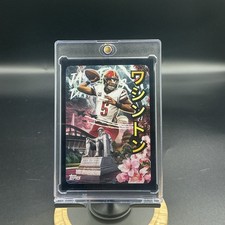 2025 Topps Chrome Football Jayden Daniels KAI...