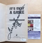 Terry Bradshaw Signed Book “It’s Only A Game” Autograph JSA Pittsburgh Steelers
