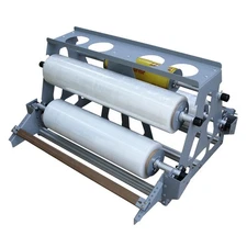 TECHTONGDA Table Display Horizontal 4 Rolls Double Position w/Slide Knife 005866