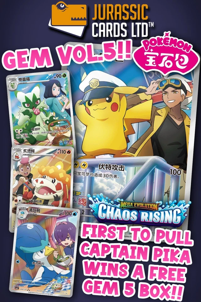 Chaos Rising and Gem 5 with Uber! Cap'n Pika Bounty!