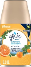 Glade Automatic Spray Refill, Air Freshener for Home and Bathroom, Coastal Sunsh