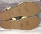 nib JOURNEE retro platform WOVEN YELLOW BUCKLE STRAP SANDALS shoes womens 9.5 — photo 5
