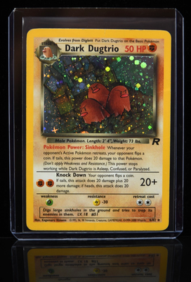 Pokémon TCG Rocket Dark Dugtrio 6/82 Holo Rare | eBay