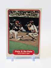 1982 Fleer MLB Baseball #640 Pete & Re-Pete Phillies  - FREE SHIPPING