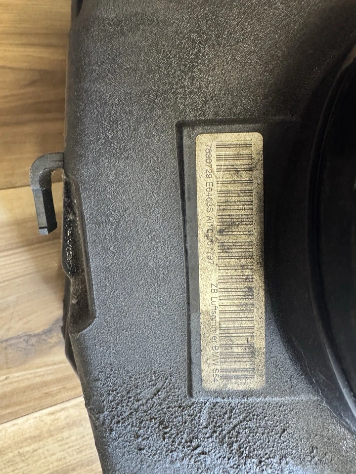 01-06 OEM BMW E46 M3 Engine S54 Motor AIr Intake Manifold - Image 3 of 4