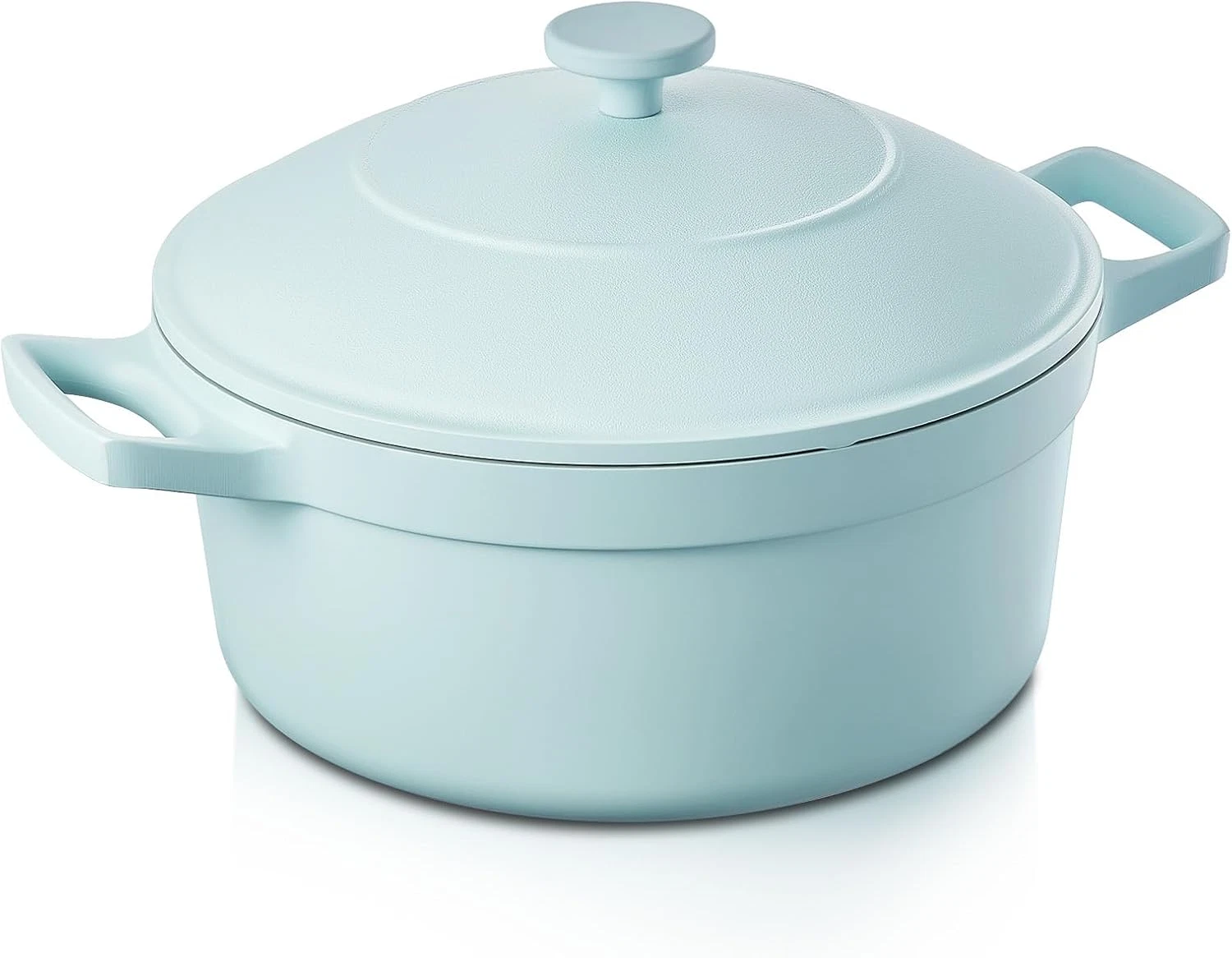 5.7 Quart Nonstick Stock Pot with Lid, BEZIA Ceramic Soup Pot for Family Cooking
