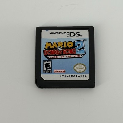 Mario vs Donkey Kong 2 Nintendo DS Cartridge Only Tested And Working Cleaned Pin