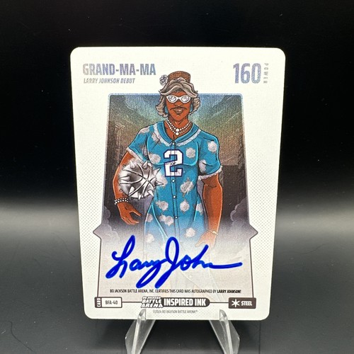 2024 Bo Jackson Battle Arena Alpha Grand-Ma-Ma Battlefoil Auto Steel BFA-40
