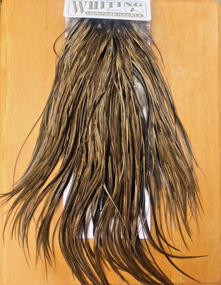Whiting Farms - Heritage Saddle Hackle - Grade 2 -- Ties #14-16 - NEW