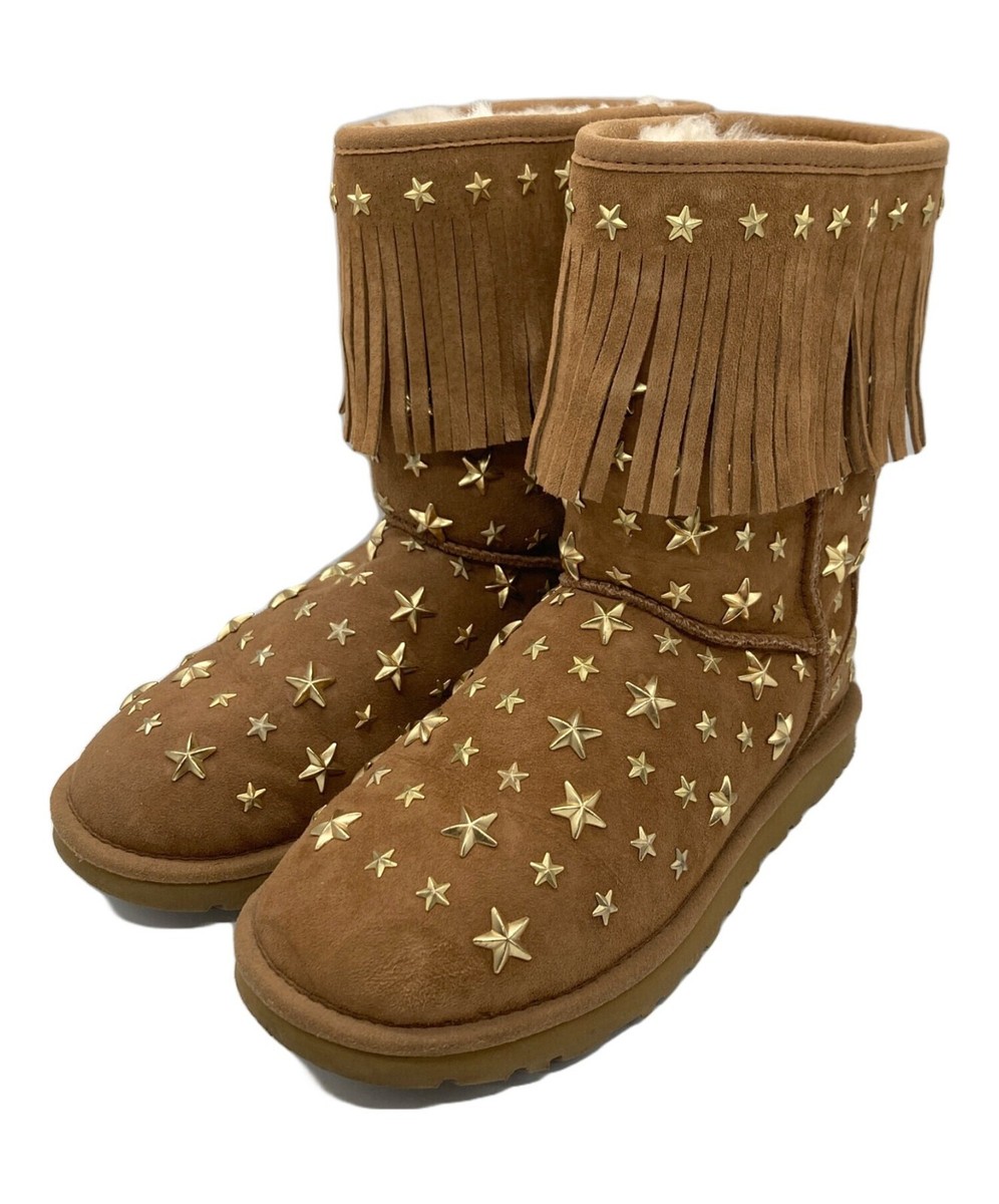 UGG × Jimmy Choo Suede Boots Star-studded US6 EU37 UK4.5 USED | eBay