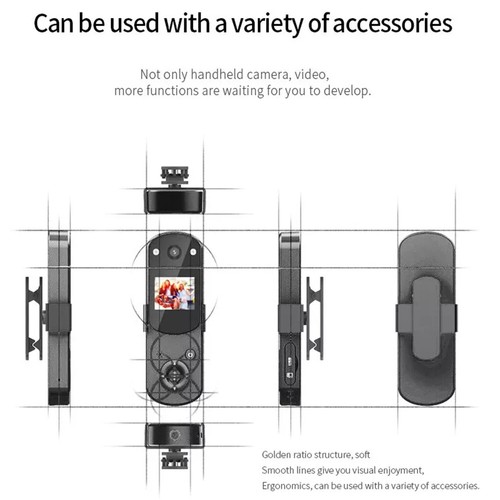 Sport 1080P HD Video Recorder DVR Camcorder Mini Body Police Camera MP3 Player - Picture 11 of 21