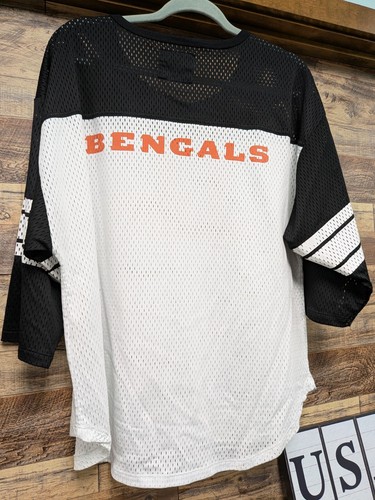 Camiseta de fútbol para mujer Bengals de malla talla XL - Imagen 3 de 4
