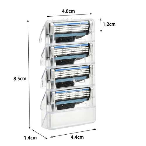 16Pcs Razor Blades for Gilette MACH 3 Shaving Trimmer Cartridges Refill Quality - Picture 6 of 12
