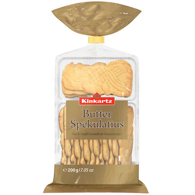 Kinkartz Butter Spekulatius Backtradition seit 325 Jahren 200g MHD: 30/04/2027