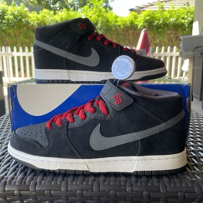 Nike Dunk Mid Pro SB “Bloody Griptape” 2009 Size 314383-001