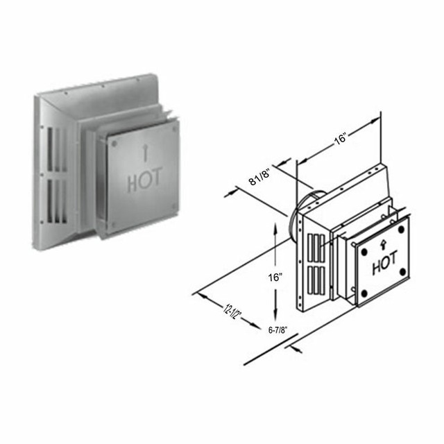 Duravent 58dva Hc 5 X 8 Inner Diameter Aluminum Directvent Pro