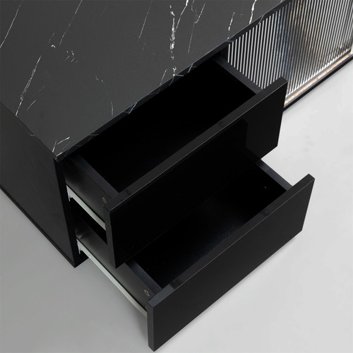 LED TV Stand Cabinet Entertainment Center Media Console Table for 60"-70" TVs - Picture 189 of 283