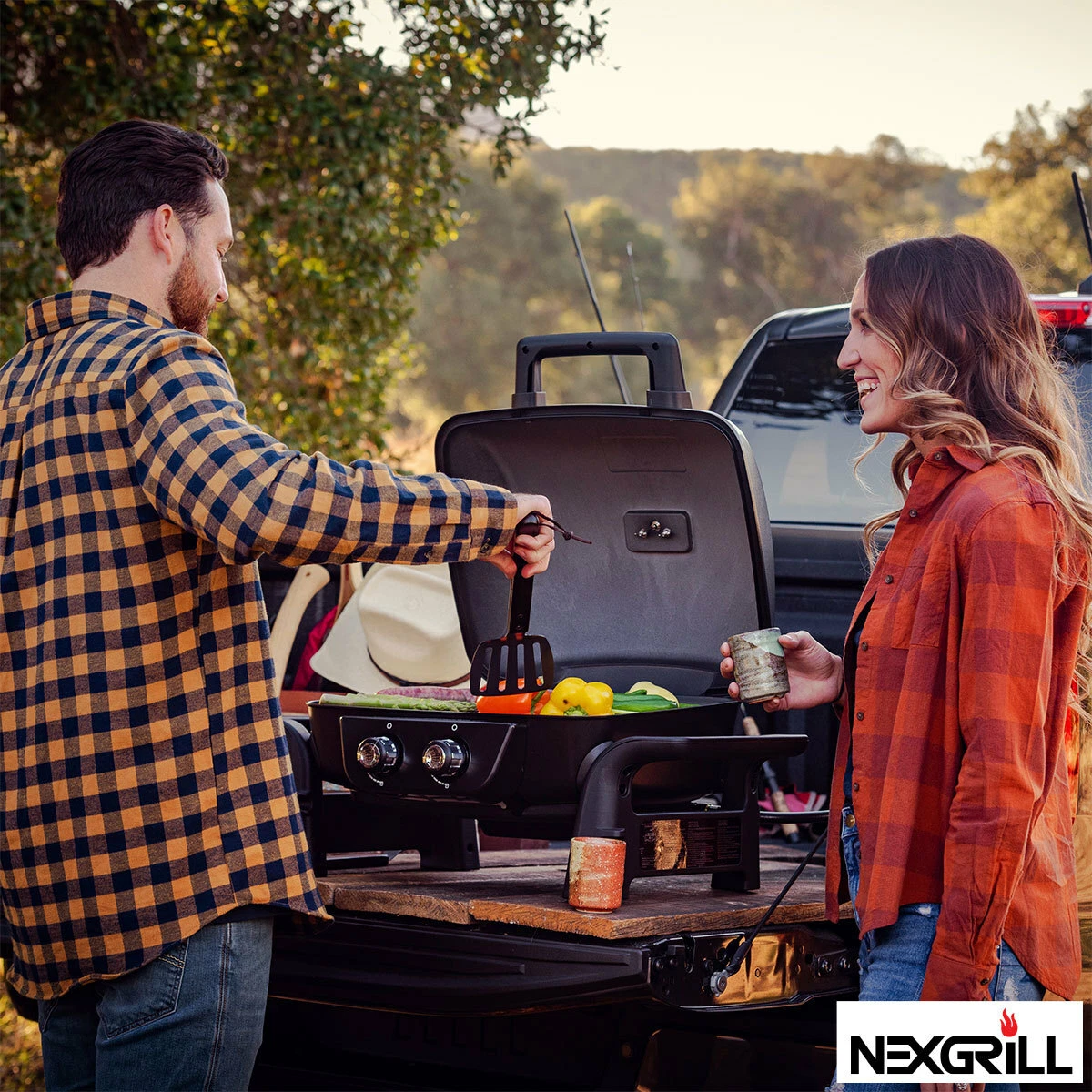 Nexgrill 2 Burner Aluminium Table Top Gas Barbecue Grill Black | eBay