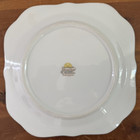 Vtg Set Of 4 Kikusui Bone China 7 3/4" Square Salad Plates KIK14  Made In Japan — photo 3