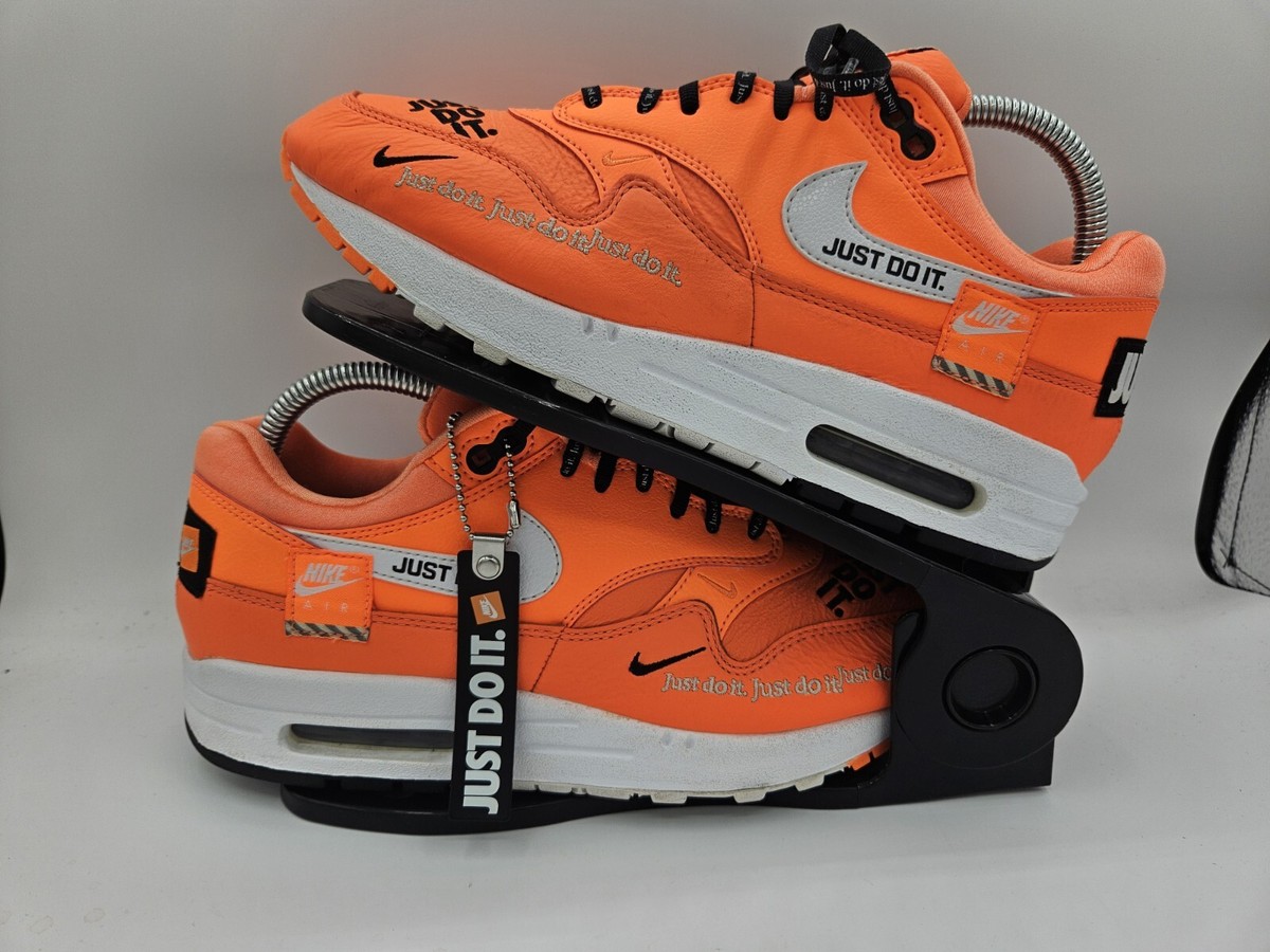 Nike Air Max 1 Just Do It Orange JDI Sneakers Women 