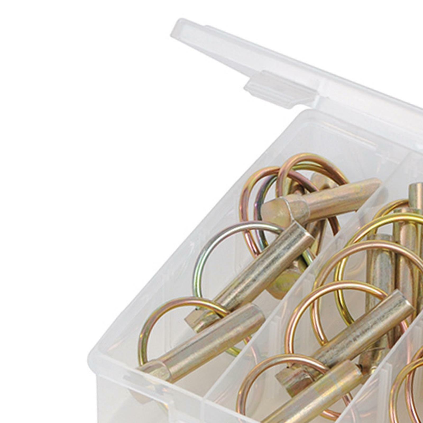 Lynch Pin Set For Trailers (Linchpin) locking Pin Clip Assortment 50pcs