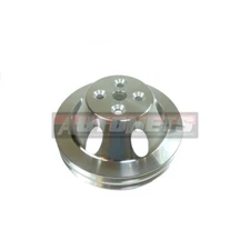 Billet Aluminum Big Block Chevy Short Water Pump Upper Pulley 2 Groove 396454BBC