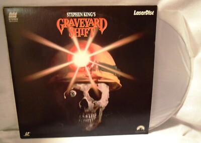 1991 Stephen King's GRAVEYARD SHIFT ***LaserDisc *** Extended Play Edition