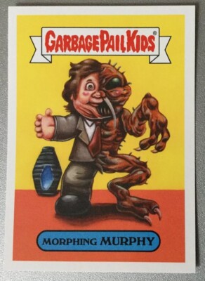 Garbage Pail Kids Oh The Horror Sticker 3a 80 s Sci-Fi Sticker Morphing Murphy