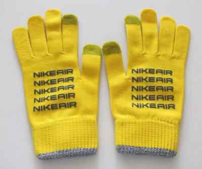 nike knitted gloves mens