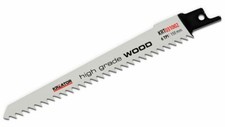 2xReciprocating saw sabre recipro blades 150mm to cut wood/plastic from 6-100mm