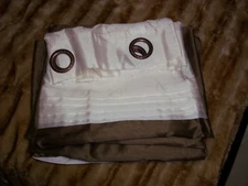 2  ESTEX Adison Faux Silk GROMMET LINED WINDOW PANEL - 54x84  