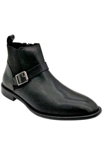 Donald Pliner Men's Ravi Calf Leather Ankle Boots Black