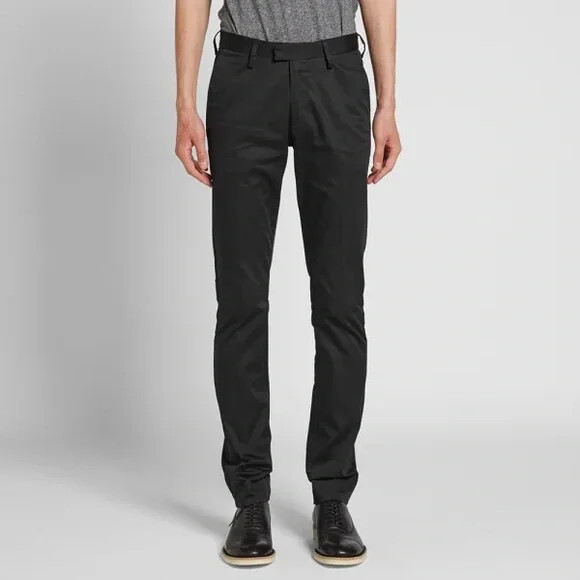Acne studios max satin chino trousers, deep blue, 46, S | eBay Acne studios max satin chino trousers, deep blue, 46, S | eBay