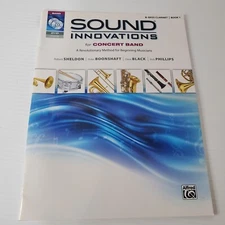Sound Innovations For Concert Band Book 1 B Flat Bass Clarinet Songbook CD DVD